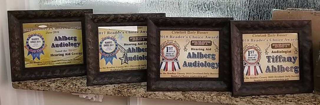 Cleveland Daily Banner Best of the Best Winner 2016, 2017, 2018 Best Audilogist Heraing Aid Center
