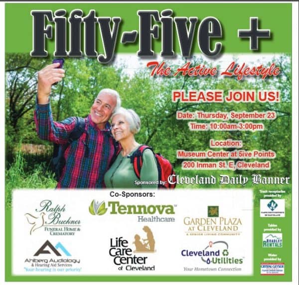 Fifty-Five+ 2021 Senior Expo Cleveland TN