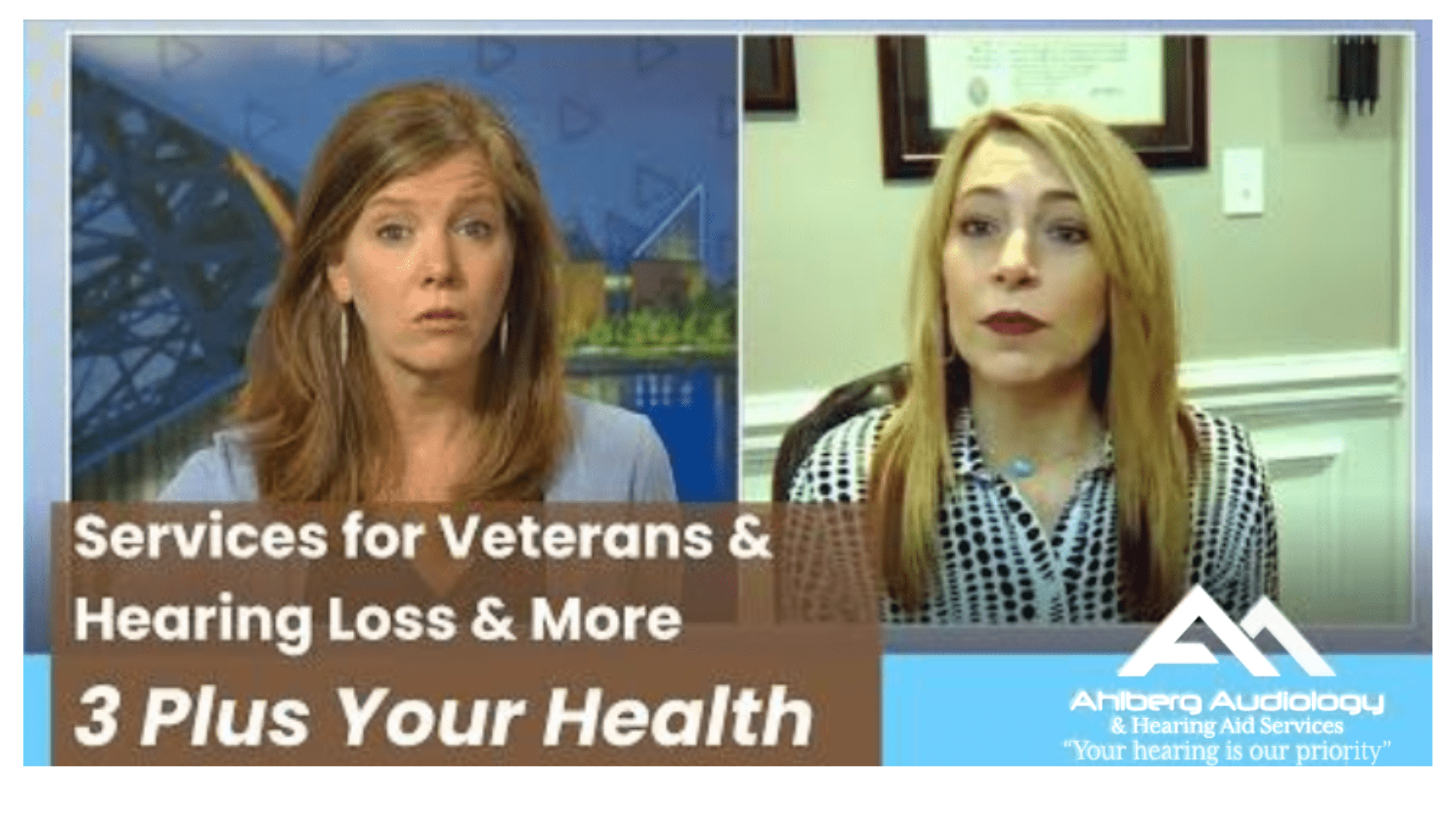 Thumbnail for Youtube Video Hearing Health for Veterans with Channel 3 Chattanooga, TN