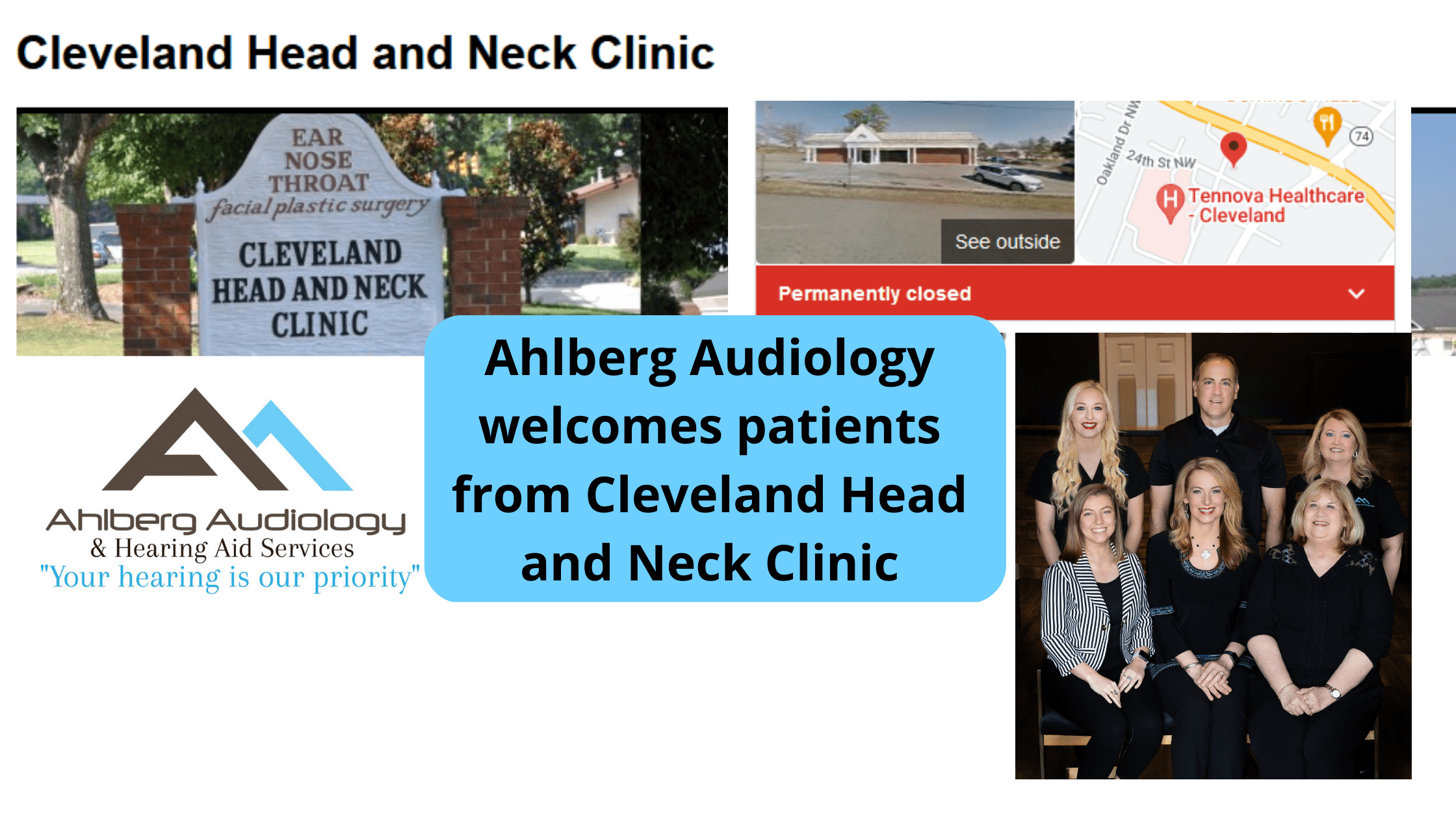 Cleveland Head and Neck Clinic Closed December 2022 Google Map Listing