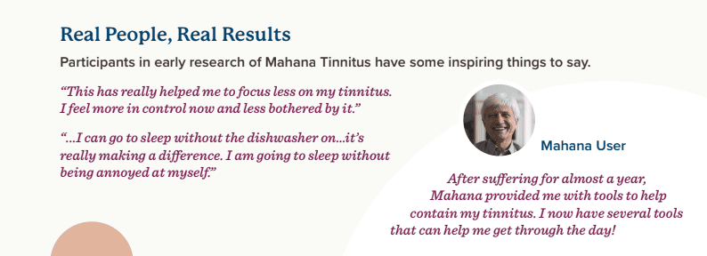 Patient Testimonial - Mahana Tinnitus